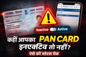 PAN CARD आधार, वोटर आईडी और ड्राइविंग लाइसेंस जैसे पहचान पत्रों का इस्तेमाल रोजमर्रा के कामों में होता है, इसलिए उनका स्टेटस आमतौर पर लोगों को पता रहता है।