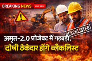 अमृत 2.0 की संभागवार निगरानी शुरू, खामियों पर ठेकेदार होंगे ब्लैकलिस्ट अमृत 2.0 मिशन के तहत मध्य प्रदेश भोपाल में चल रही पेयजल और सीवरेज परियोजनाओं की अब